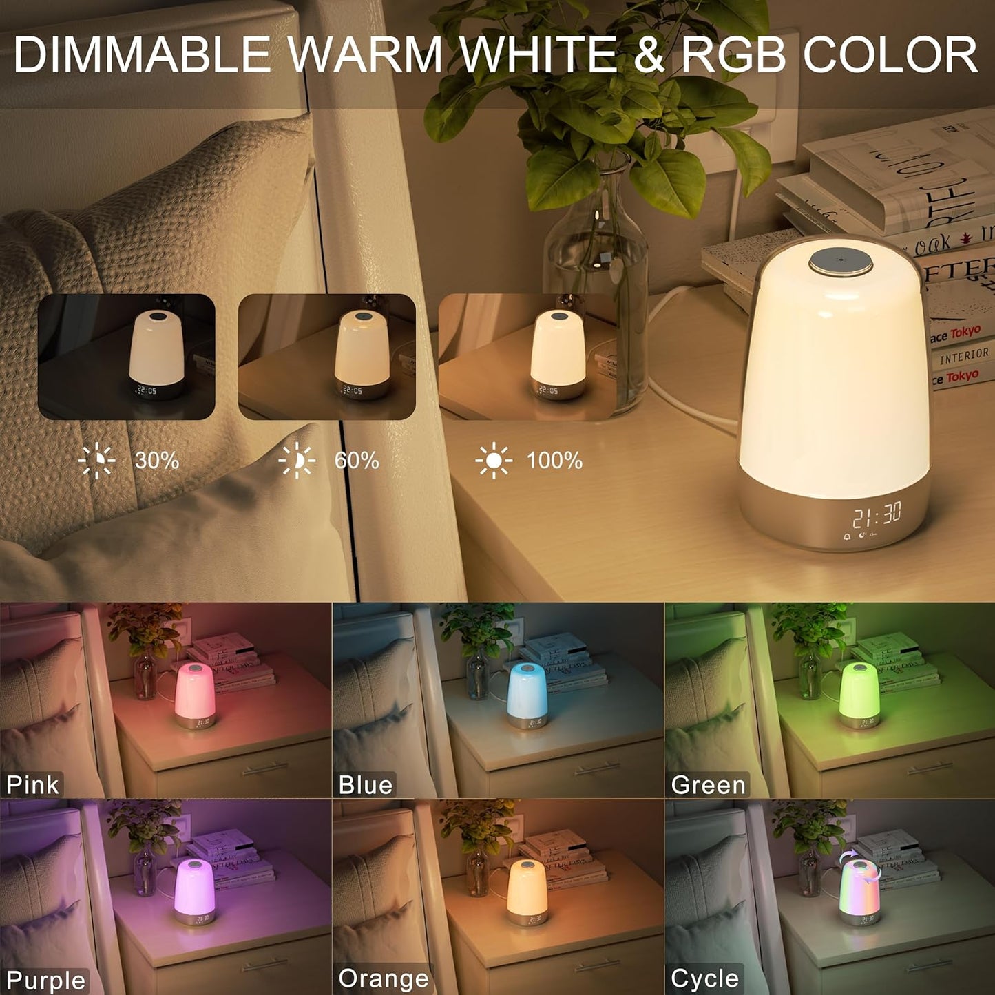 LightStart Wecklicht – Sonnenaufgangssimulation und dimmbare Nachtlampe | Karnz