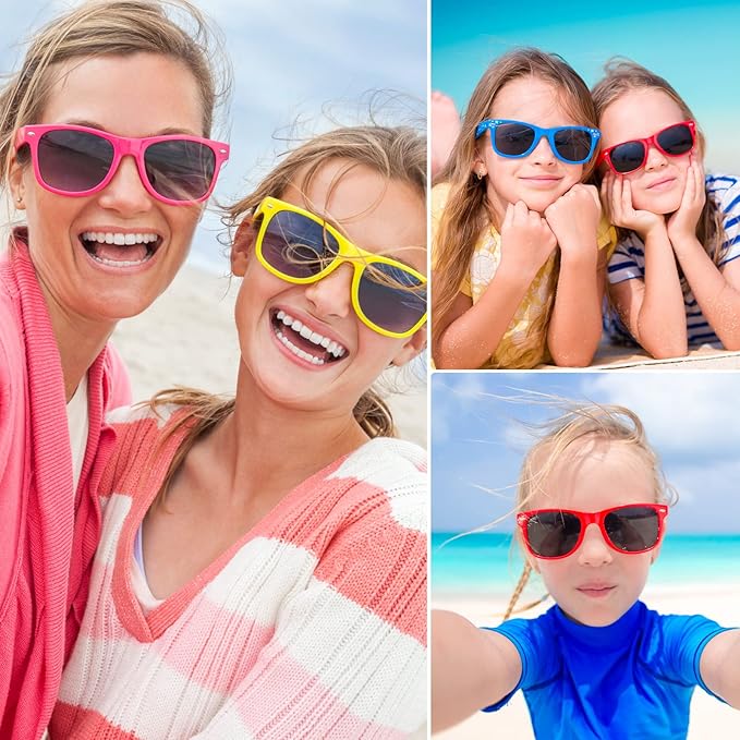 Karnz | Kinder Flex Sonnenbrille mit flexiblem und robustem Rahmen