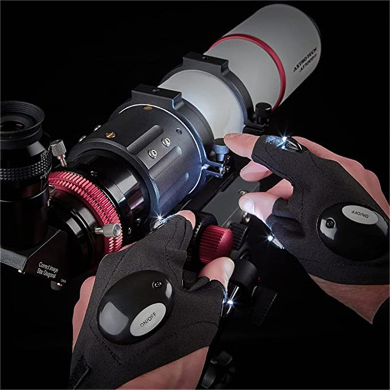 LED-Handschuhe mit wasserdichten Lichtern | Karnz