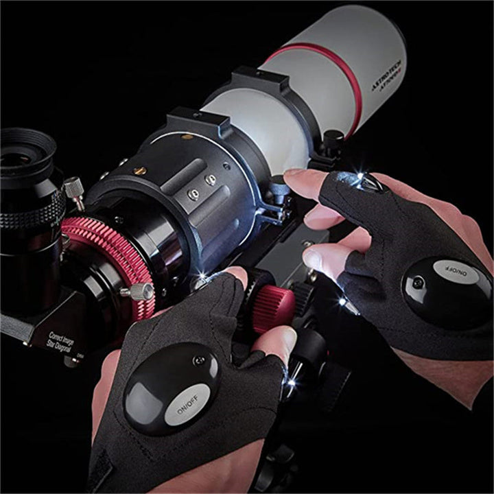 Bequeme LED-Handschuhe mit wasserdichten Lichtern | Karnz