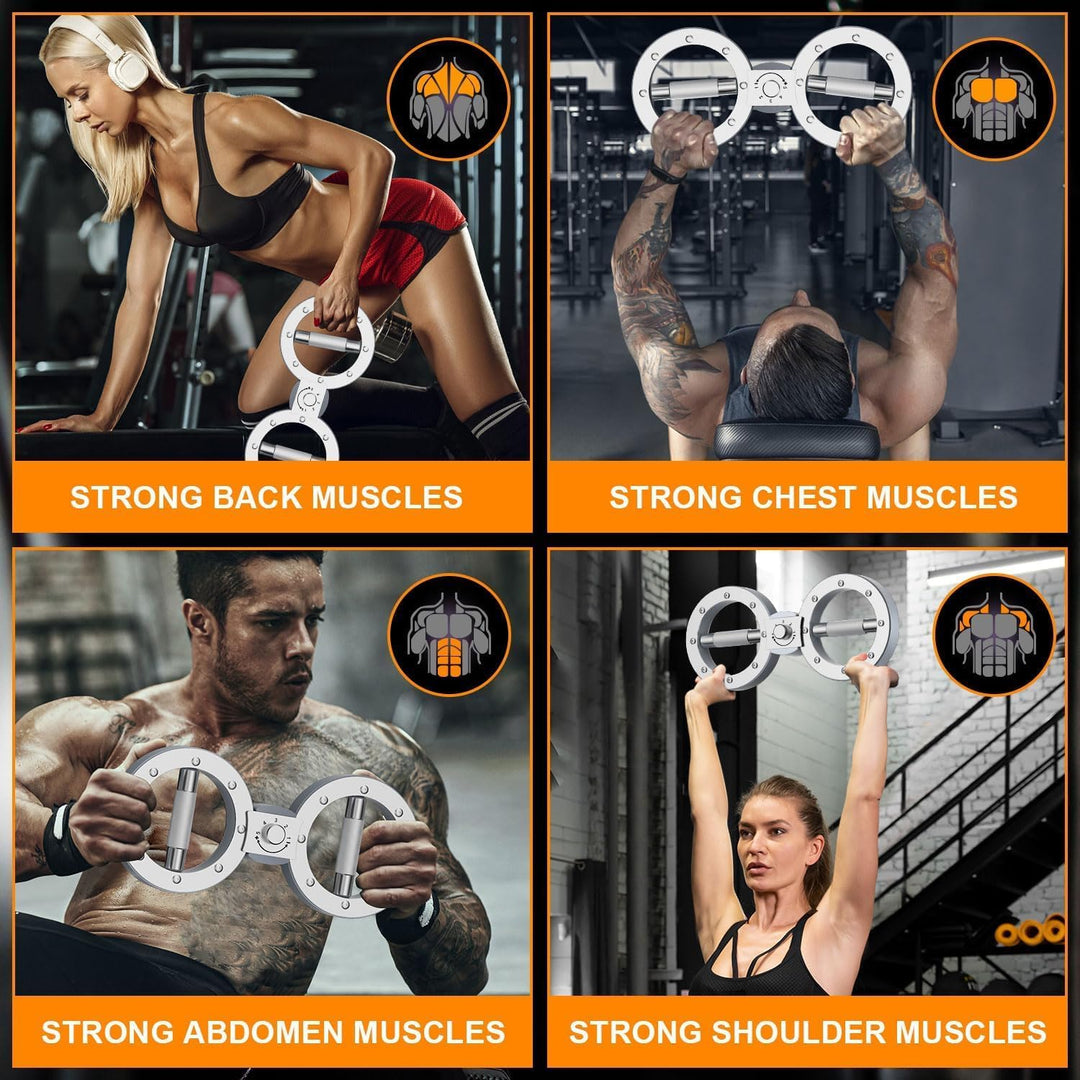 Twister Armtrainer mit einstellbarem 12-Pfund-Widerstand und 360°-Rotation – Zeynor