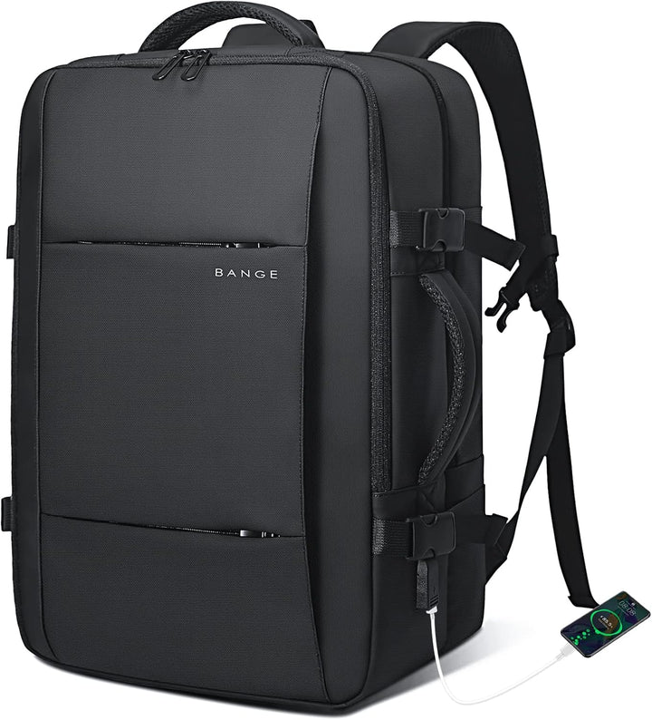 Erweiterbarer 26–45L wasserdichter Reisen-Rucksack mit Laptop-Fach & Duffle-Trage | Karnz