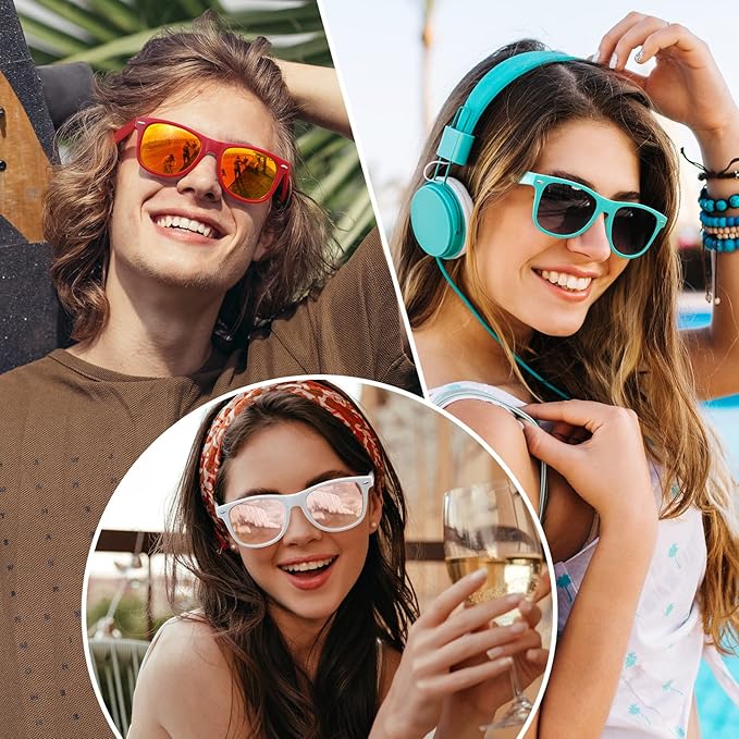Klassische 80er Retro Polarisierte Sonnenbrille - Jamie | Karnz