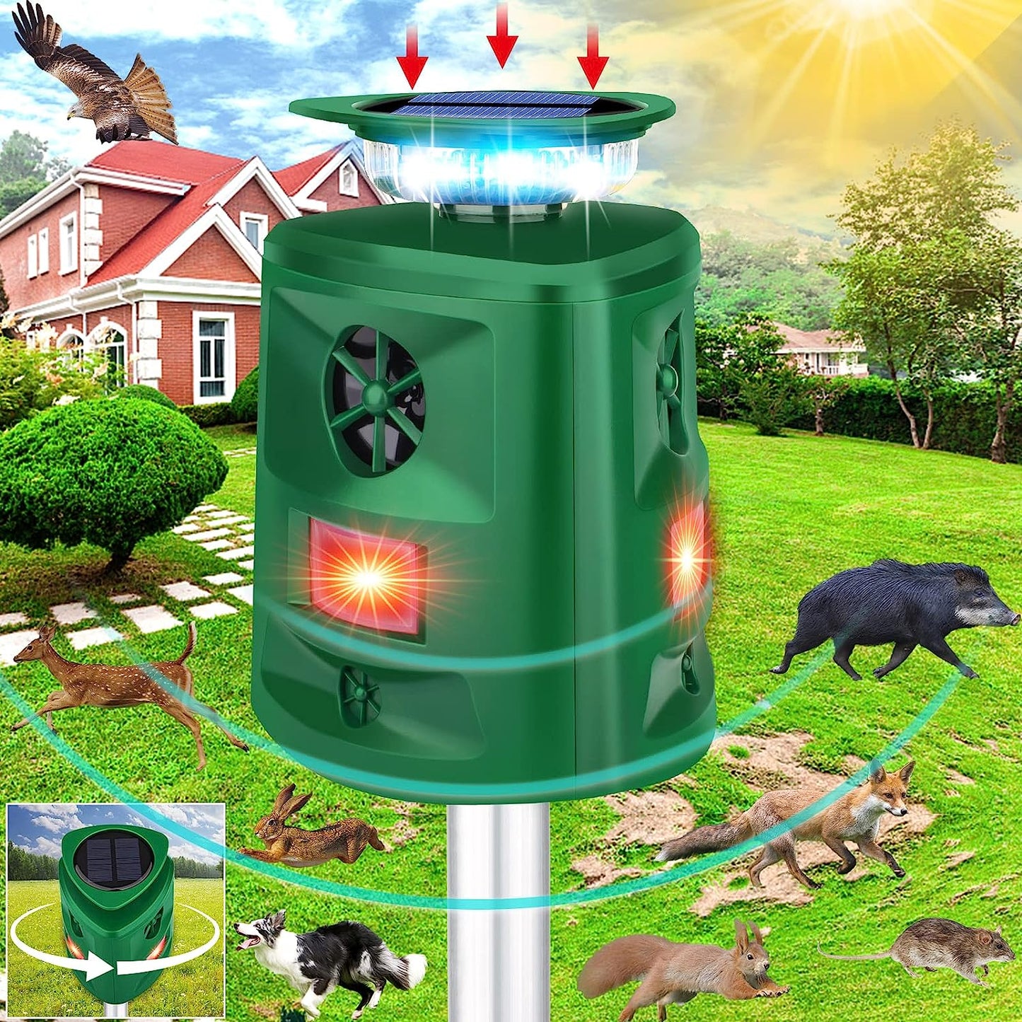 Karnz | Solar-Ultraschall-Repeller