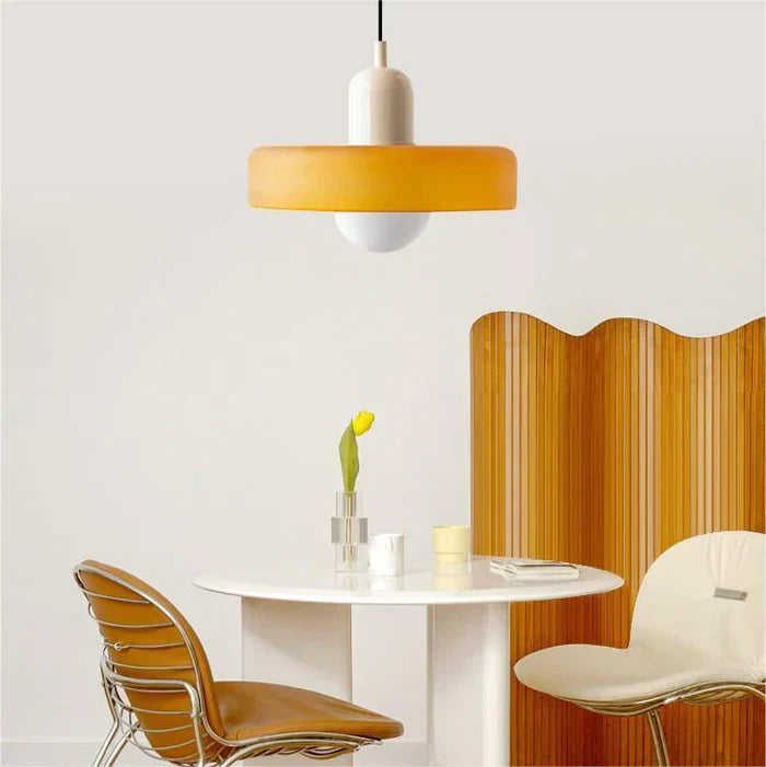 Skandinavische Pendelleuchte für Wohnzimmer und Esszimmer – Minimalistisches Design mit einstellbarer Höhe – Glas | Karnz