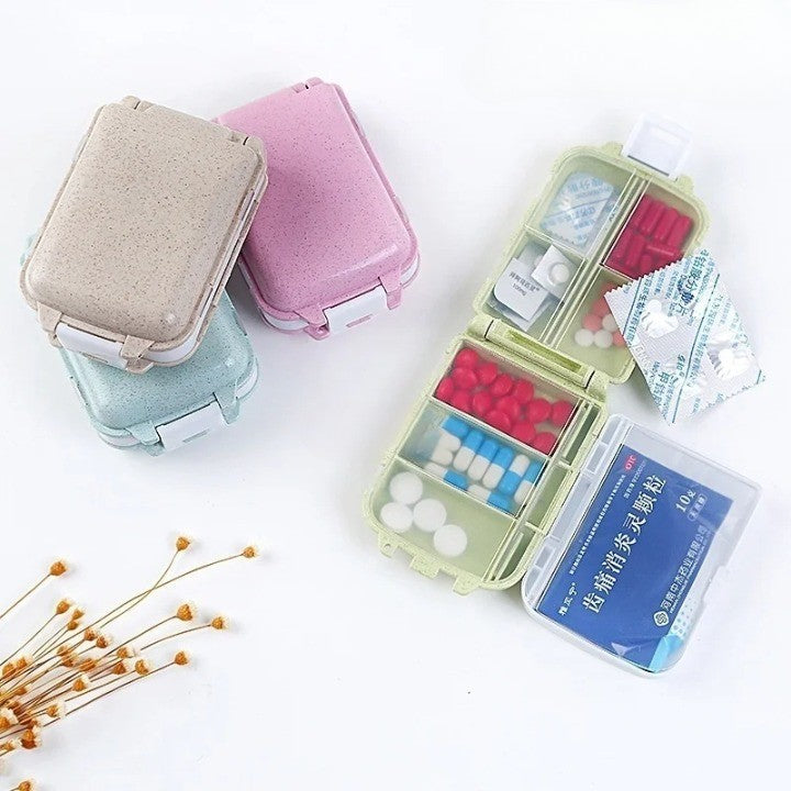 Taschenformat Hausapotheke Pillenorganisator Etui | Karnz
