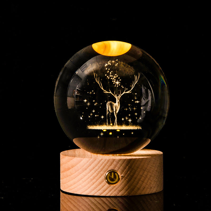 Galaxy Crystal Ball Lampe | Karnz
