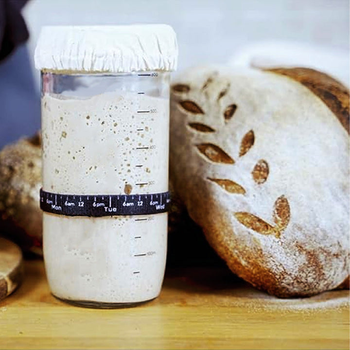 CraftRise Sauerteig Starter-Kit — Endlich sorgenfrei mühelos perfekten Sauerteig meistern und handgemachte Brote zaubern! | Karnz