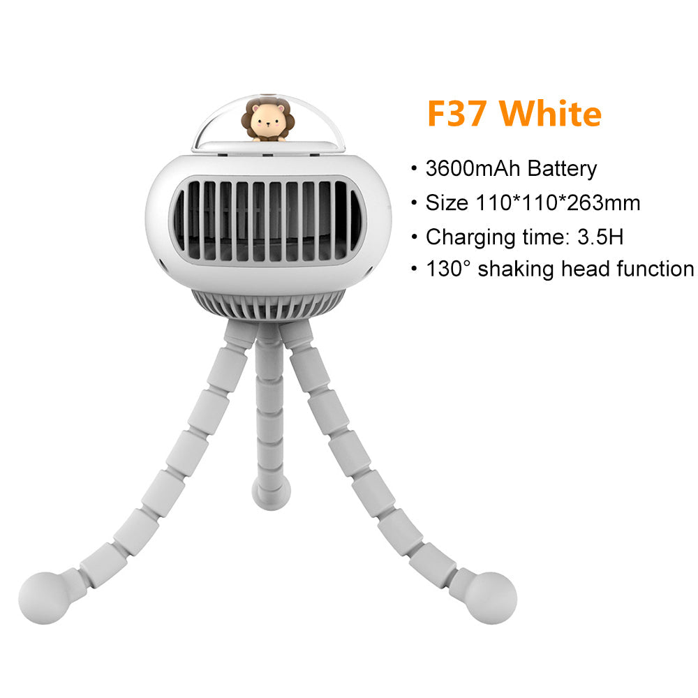 Lieber Cartoon tragbarer sicherer Kinderwagenventilator | Karnz