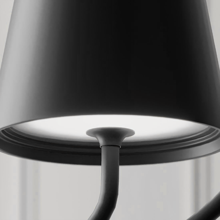 | Elegante skandinavische LED-Pendelleuchte mit Flexibilität