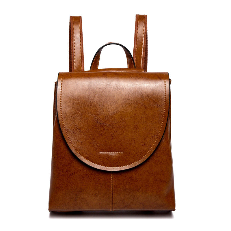 Trendiger Leder Rucksack für Frauen – Stilvoll, Vielseitig & Langlebig