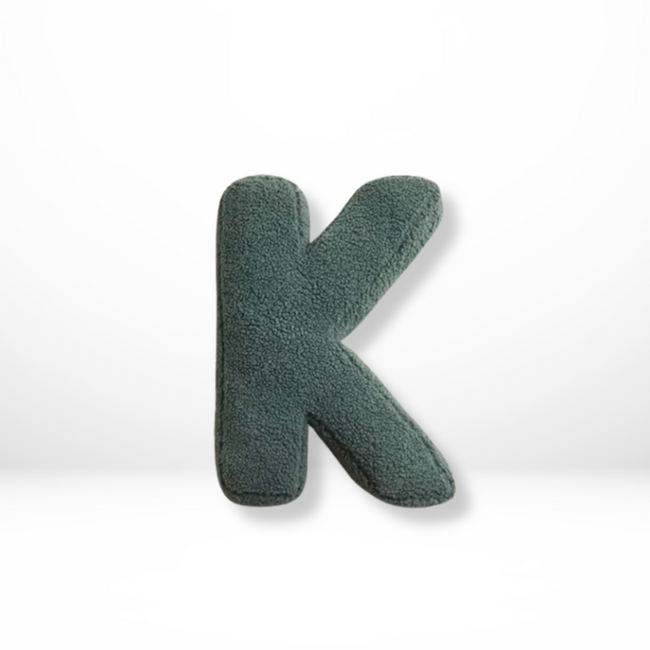 Karnz | Samt Alphabet Dekokissen Mit Buchstaben A Bis Z
