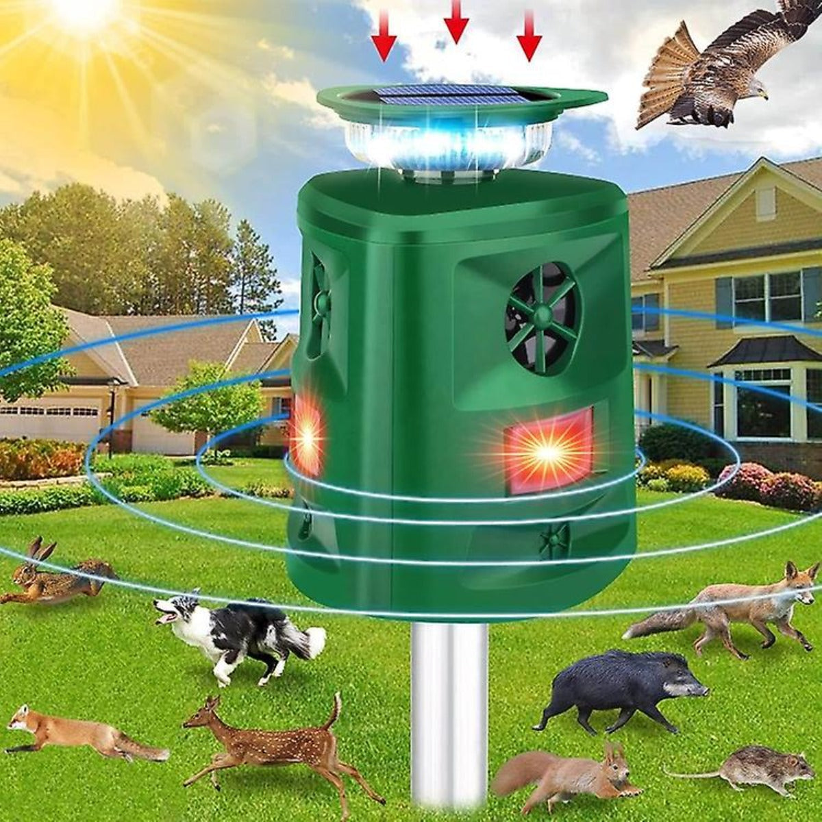 Karnz | Solar-Ultraschall-Repeller