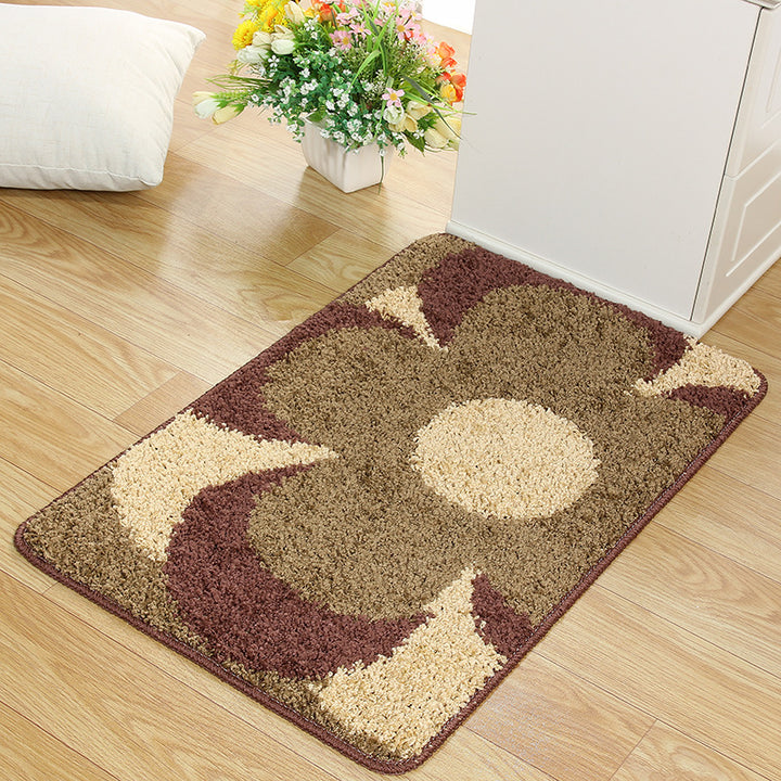 Floraler Musterbereichsteppich für Zuhause