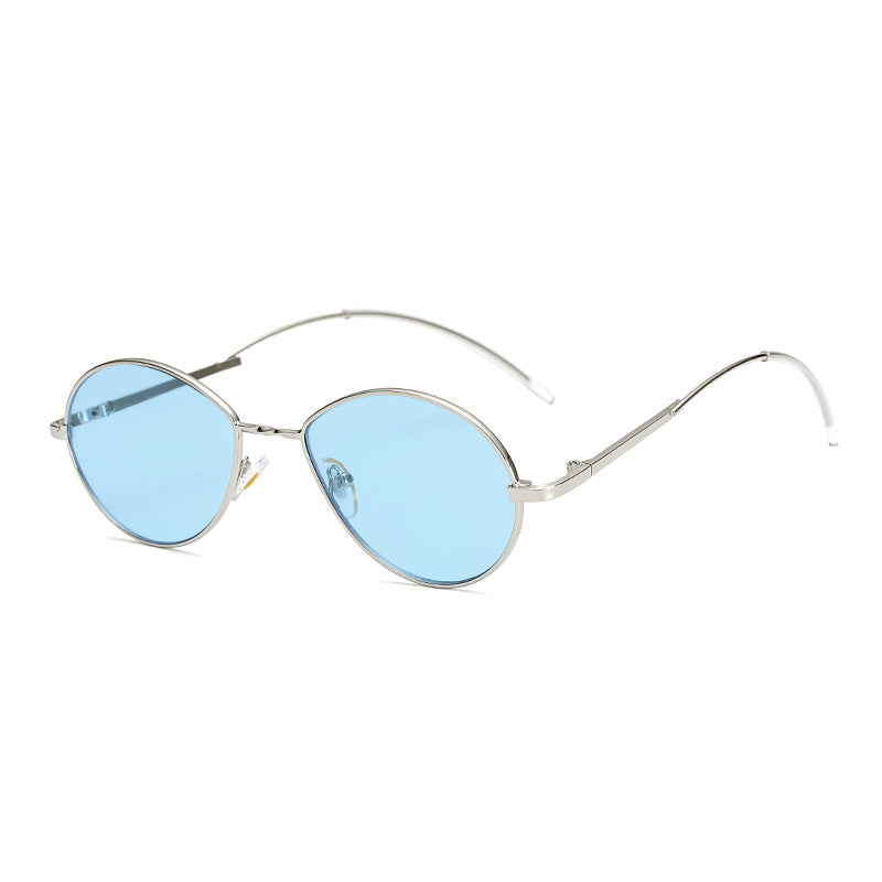Damen runde Sonnenbrille mit ultraleichtem Rahmen Karnz