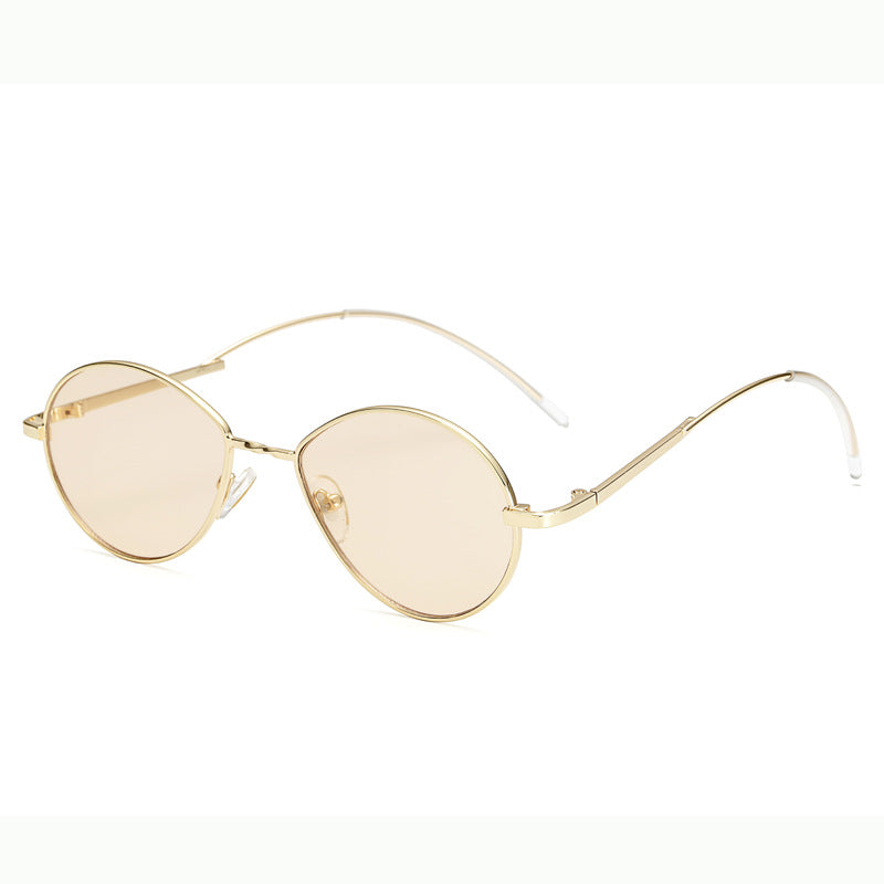 Damen runde Sonnenbrille mit ultraleichtem Rahmen Karnz