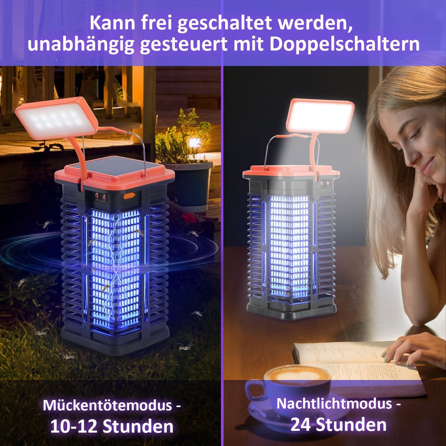 Insektenvernichter Elektrisch Solar 1500V | Karnz