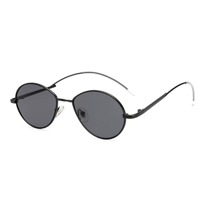 Damen runde Sonnenbrille mit ultraleichtem Rahmen Karnz
