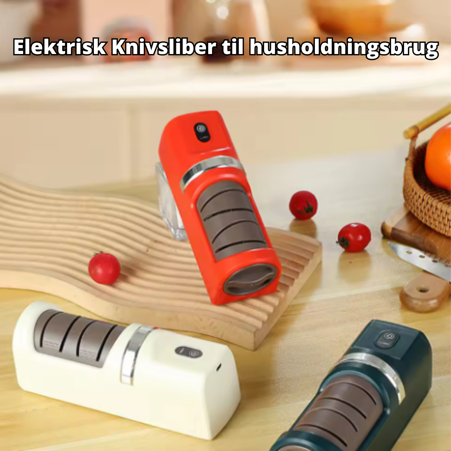 Elektrischer Messerschärfer mit Akku 1200mAh | Karnz