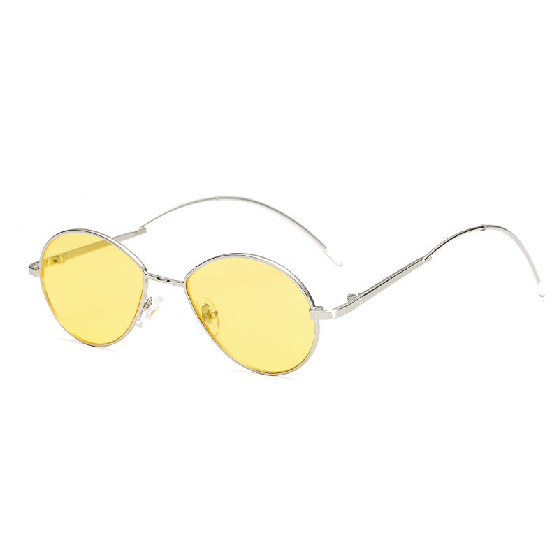 Damen runde Sonnenbrille mit ultraleichtem Rahmen Karnz