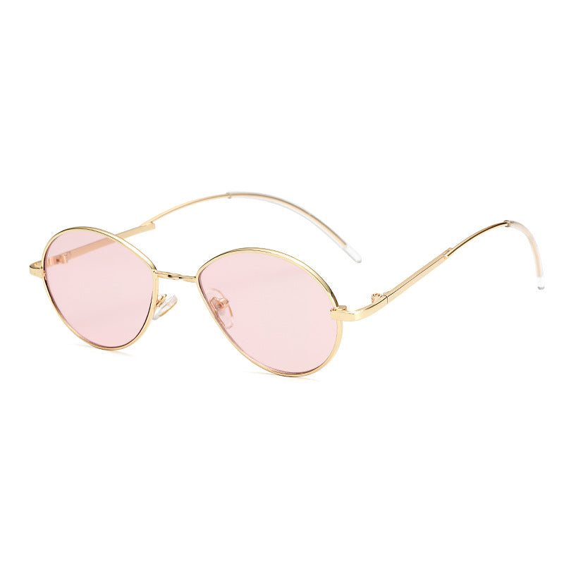 Damen runde Sonnenbrille mit ultraleichtem Rahmen Karnz