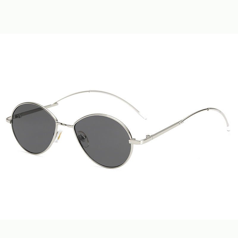 Damen runde Sonnenbrille mit ultraleichtem Rahmen Karnz