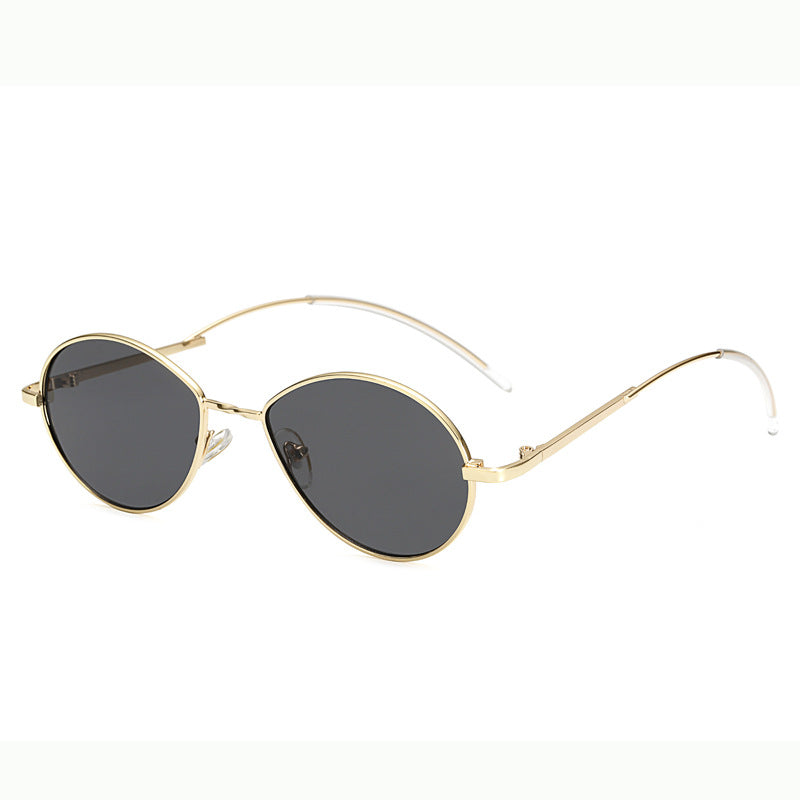 Damen runde Sonnenbrille mit ultraleichtem Rahmen Karnz