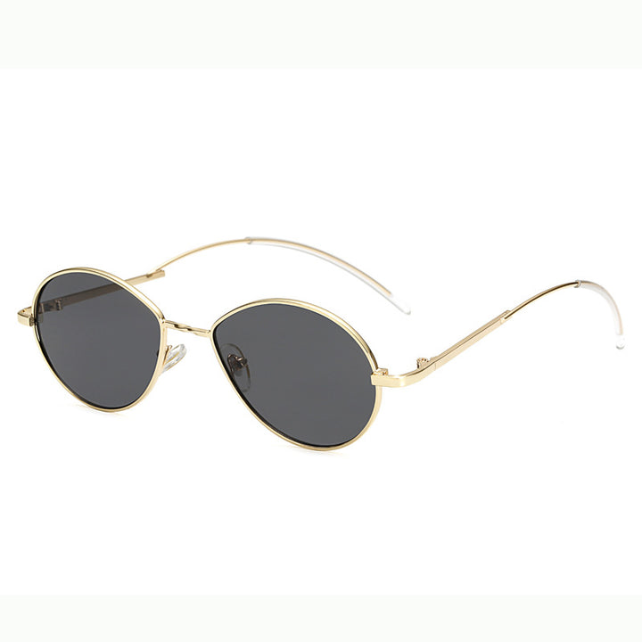 Damen runde Sonnenbrille mit ultraleichtem Rahmen Karnz