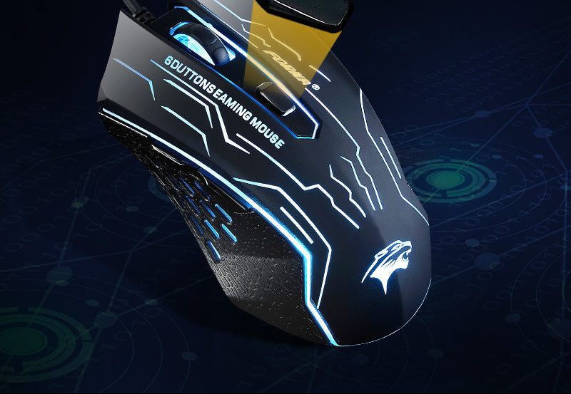 Hochleistungs-RGB-Gaming-Maus mit ergonomischem Design Karnz
