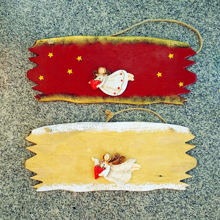 Holzbodenplatte mit Liebe Thema