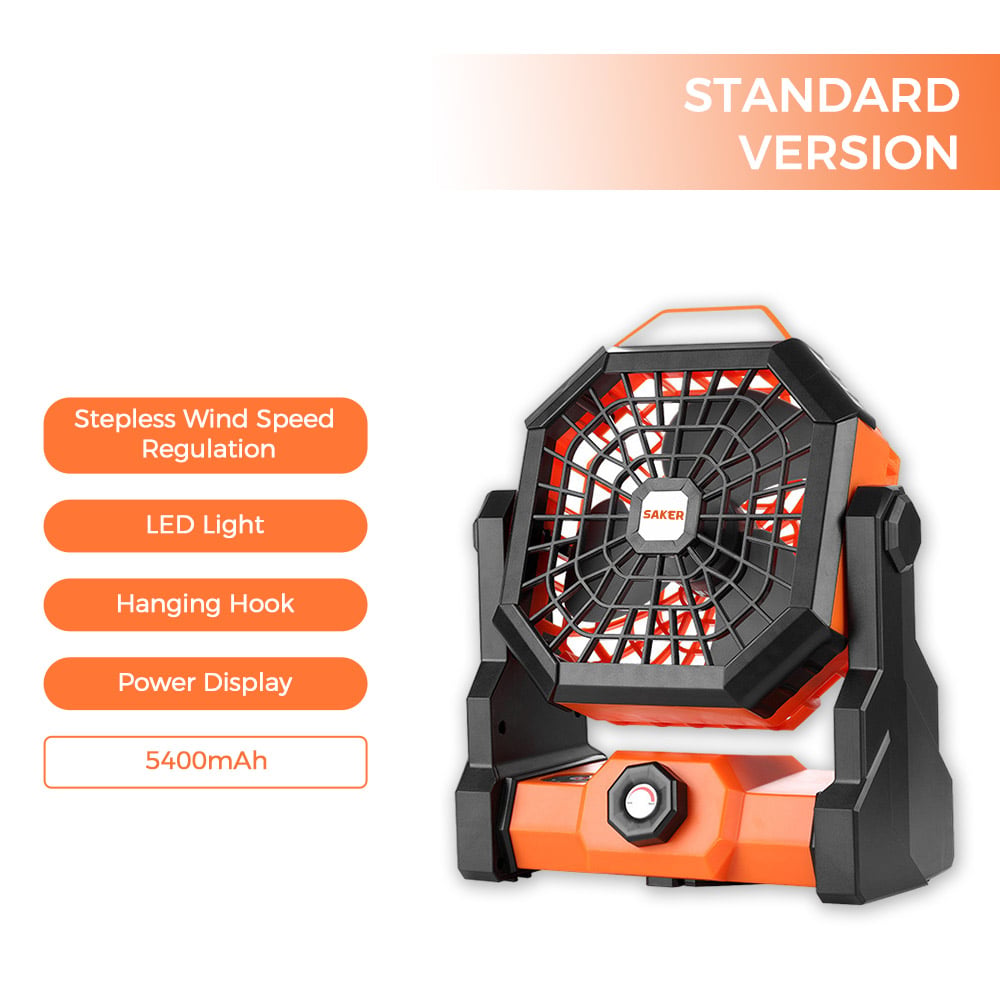 Wiederaufladbarer Campingventilator | Karnz