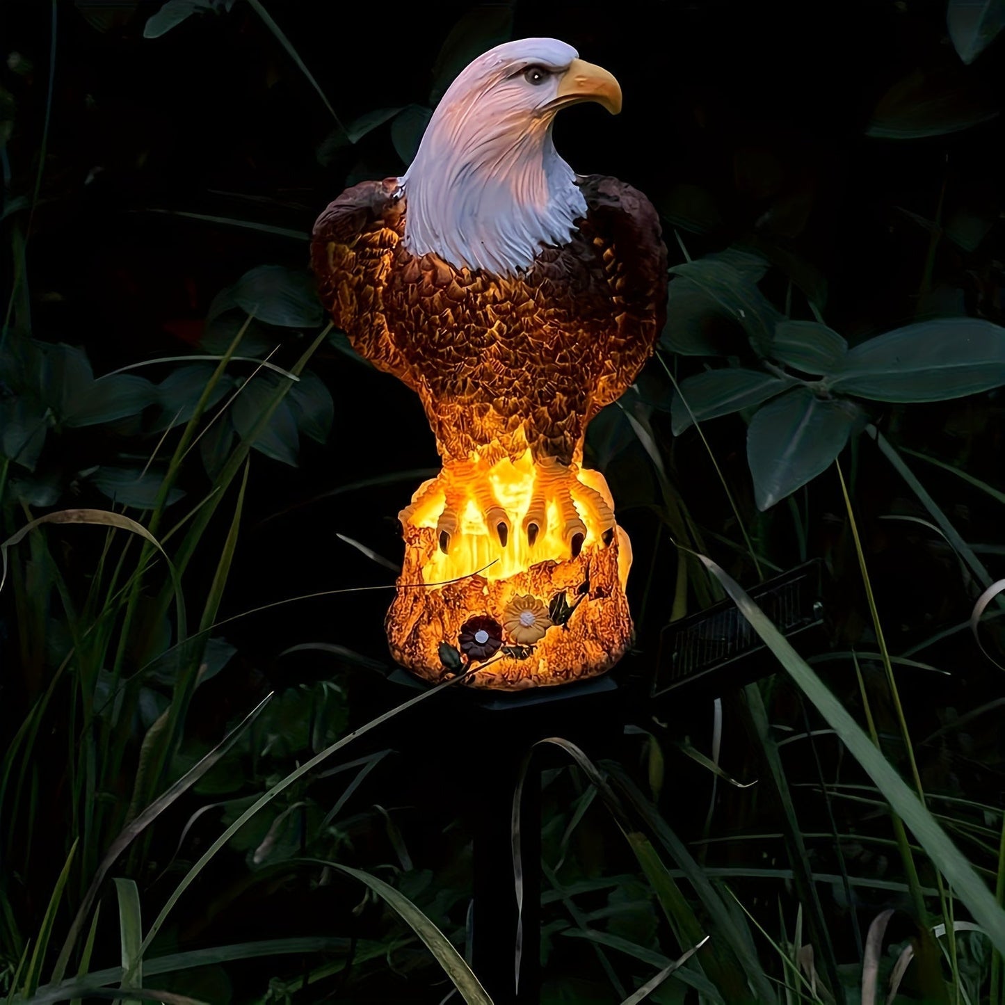 SolarGlow Eagle - Stylische Solarleuchte für Gartenbeleuchtung | Karnz
