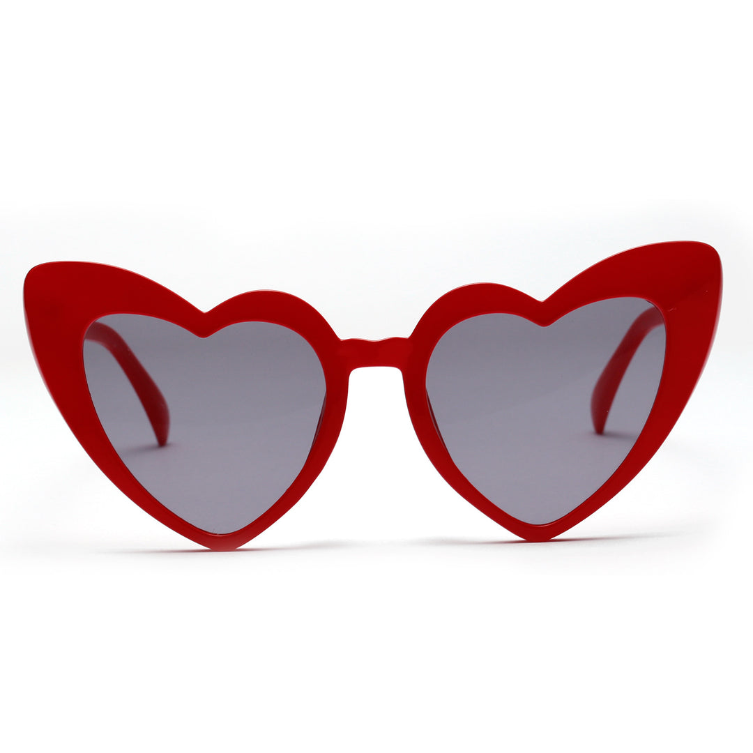 Damen Herzförmige Sonnenbrille Karnz