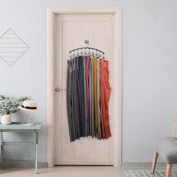 Leggings-Organizer Kleiderbügel mit Gummi-Clips | Karnz
