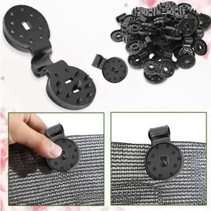 GardenGrip Pro Clips — Nie wieder wackelige Netze dank sicherem Halt bei jedem Wetter! | Karnz