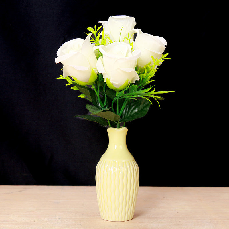 Texturierte Keramik-Blumenvase Karnz 1790310283