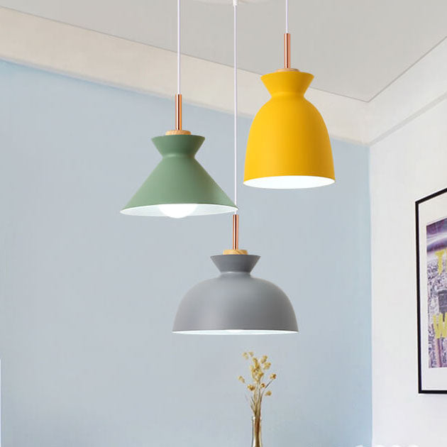 Karnz | AuroraLite Nordic Pendelleuchte | Metall-Design | 1-Licht | Moderne Farboptionen
