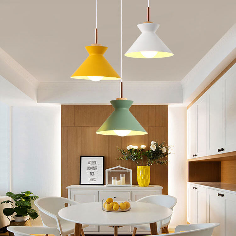 Karnz | AuroraLite Nordic Pendelleuchte | Metall-Design | 1-Licht | Moderne Farboptionen