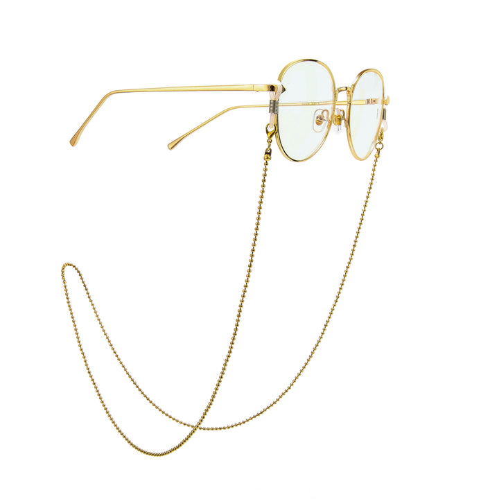 Brillenhalterkette mit Metallkugeln Karnz