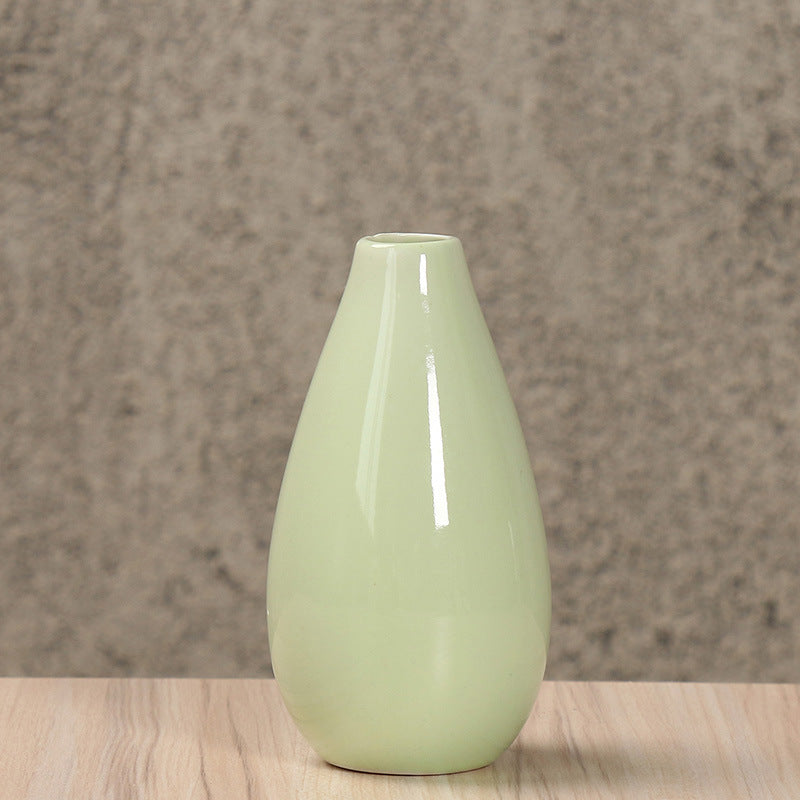 Elegante Keramik-Tropfenvase Karnz