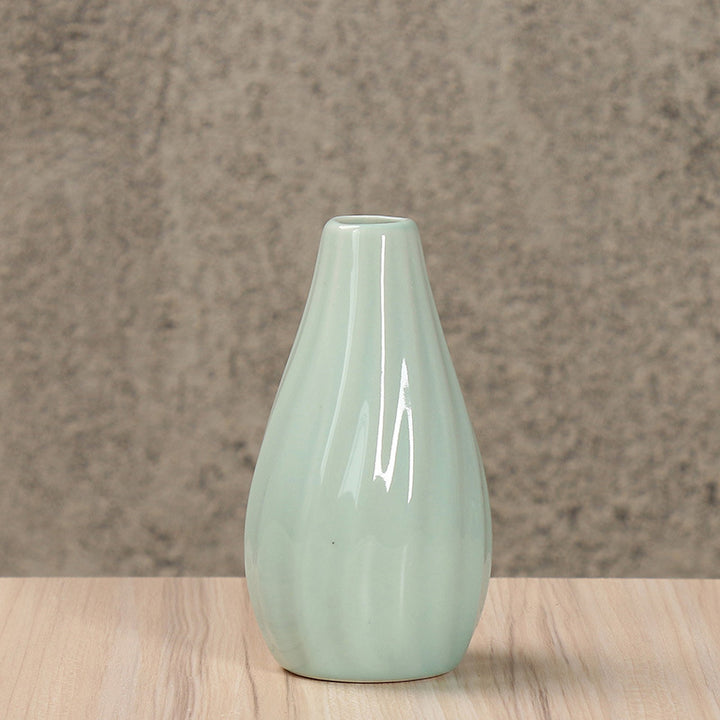 Elegante Keramik-Tropfenvase Karnz