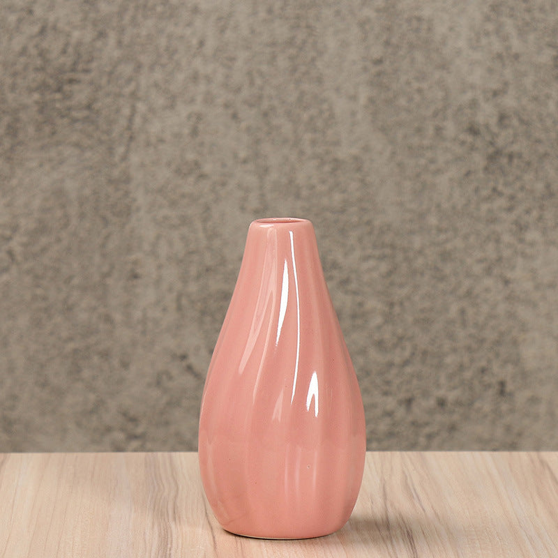 Elegante Keramik-Tropfenvase Karnz