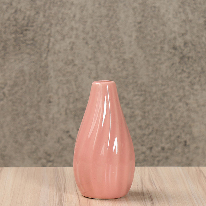 Elegante Keramik-Tropfenvase Karnz