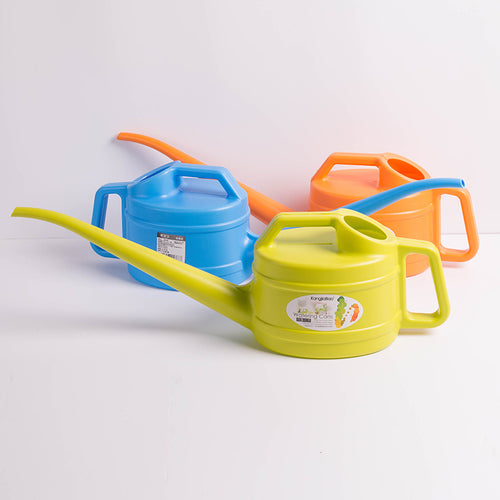 Ergonomische Gießkanne mit langem Auslauf