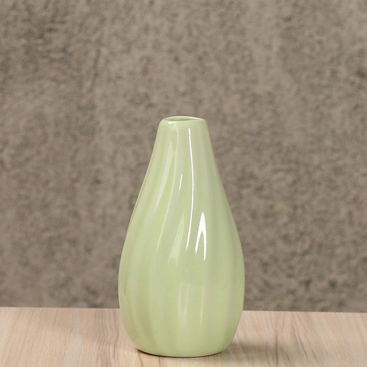 Elegante Keramik-Tropfenvase Karnz