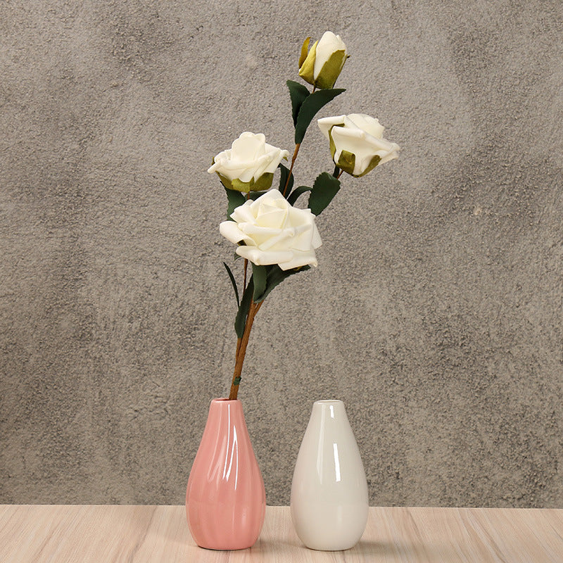 Elegante Keramik-Tropfenvase Karnz