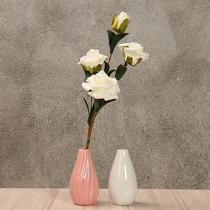 Elegante Keramik-Tropfenvase Karnz