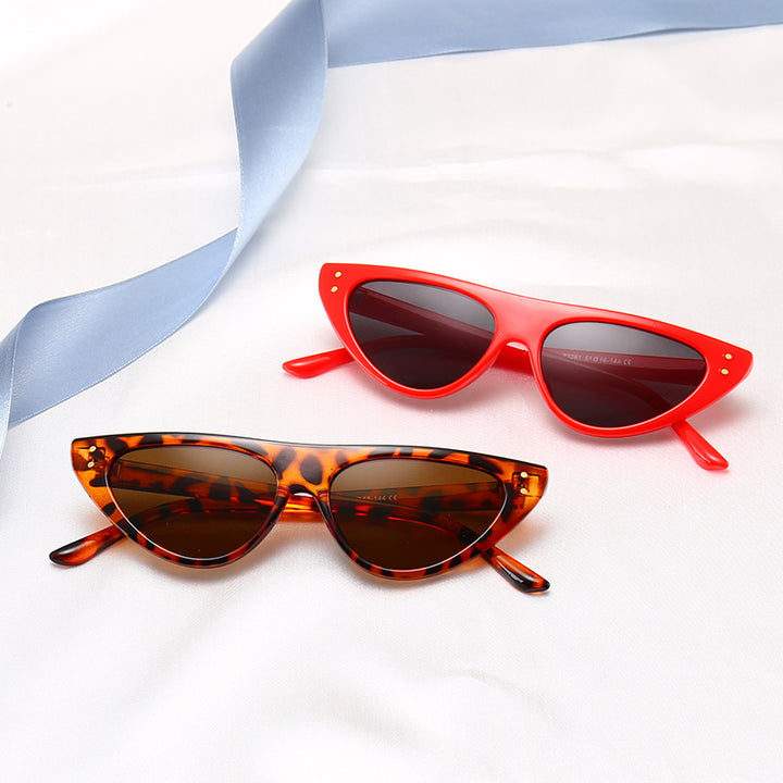 Chic Cat-Eye Sonnenbrille mit erhöhtem Design Karnz