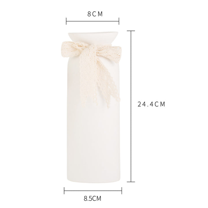 Elegante rustikale Keramikvase