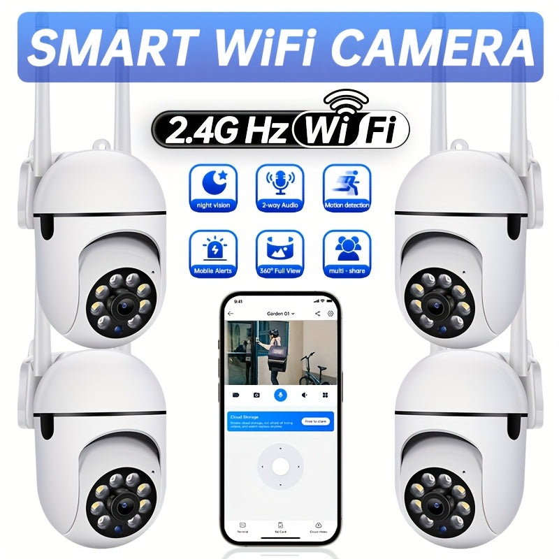 WLAN Überwachungskamera 2,4 GHz PTZ | Karnz